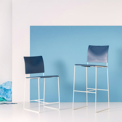 Blue Finn Medium & High Barstools