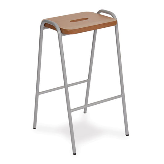 Wooden Flat Top Stool