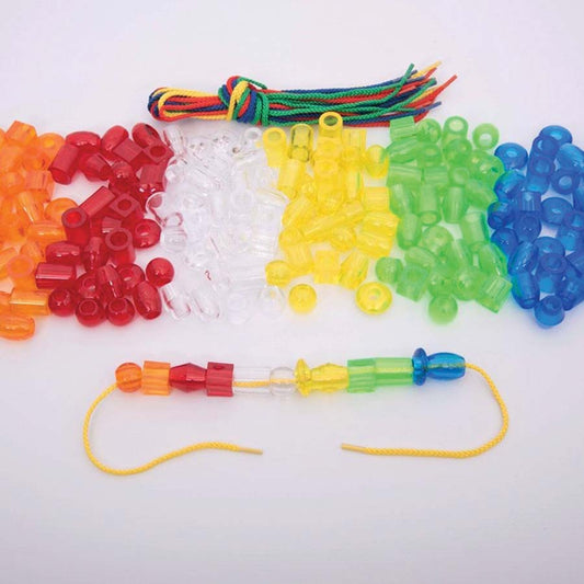 Translucent Jumbo Lacing Beads