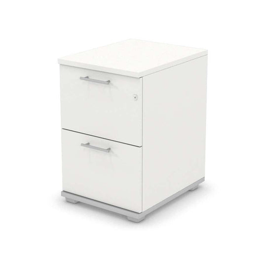 Signature 2 Drawer Filing Cabinet 740X480 Silver