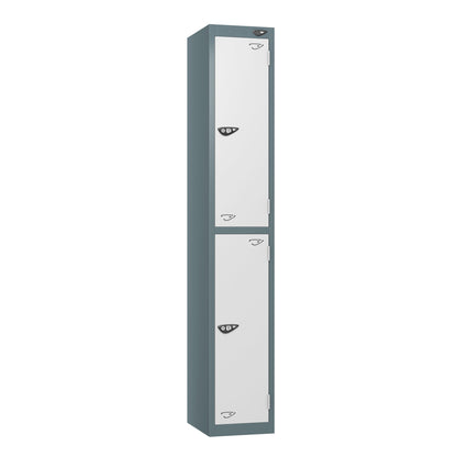 Pure Prime 2 Door Sloping Top Locker H1800xW380xD450mm