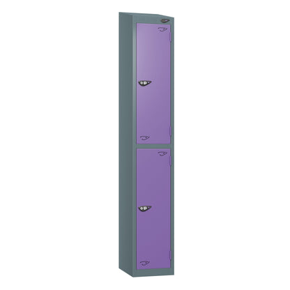 Pure Prime 2 Door Sloping Top Locker H1800xW300xD450mm