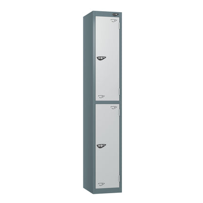 Pure Prime 2 Door Sloping Top Locker H1800xW300xD450mm