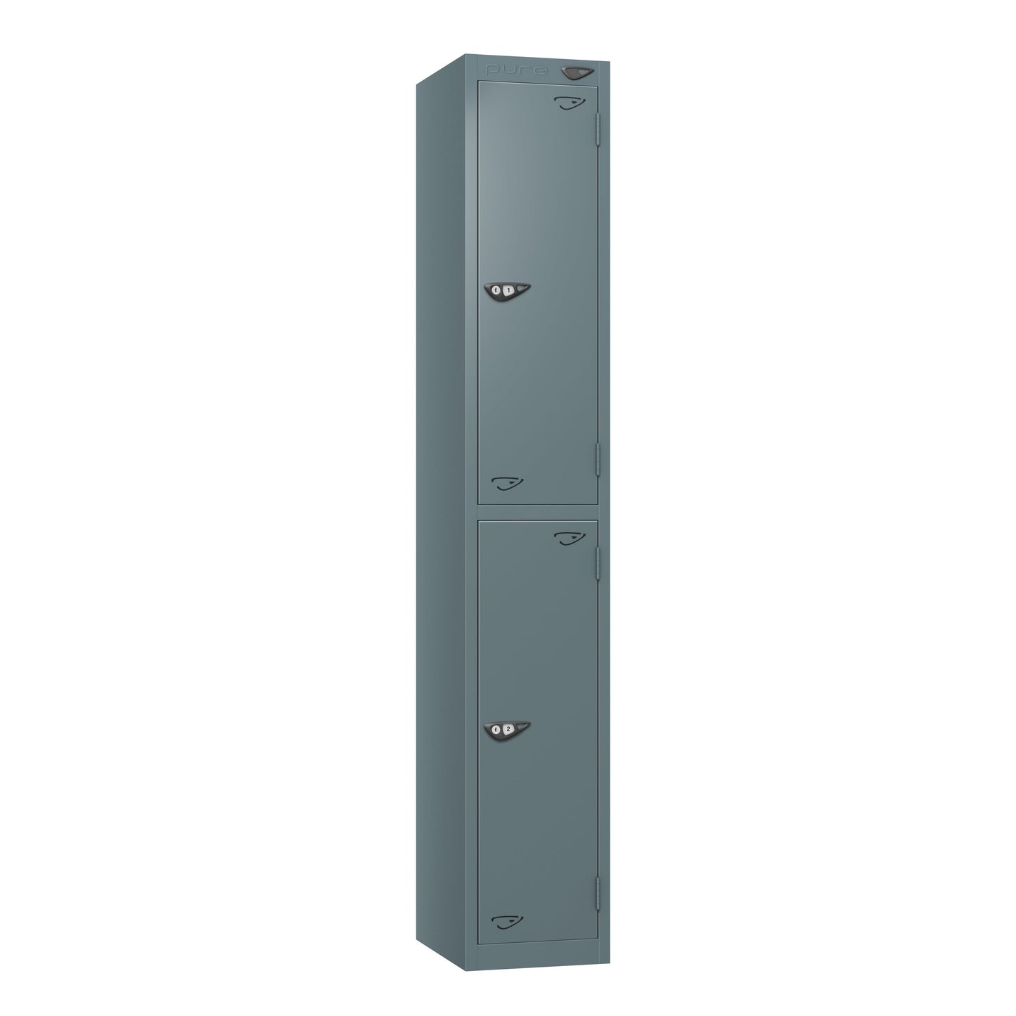 Pure Prime 2 Door Sloping Top Locker H1800xW300xD450mm