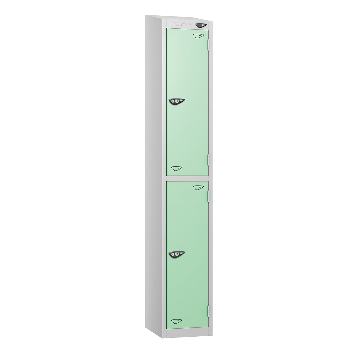 Pure Prime 2 Door Sloping Top Locker H1800xW300xD450mm