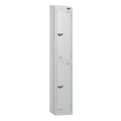 Pure Prime 2 Door Sloping Top Locker H1800xW380xD450mm