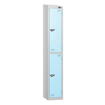 Pure Prime 2 Door Sloping Top Locker H1800xW300xD450mm