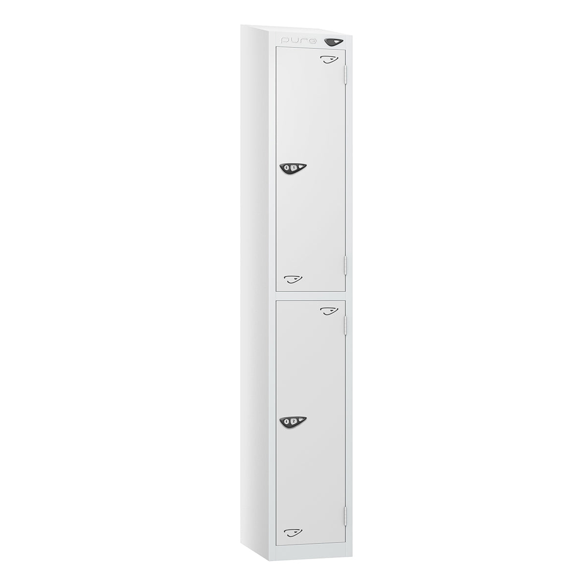 Pure Prime 2 Door Sloping Top Locker H1800xW300xD450mm