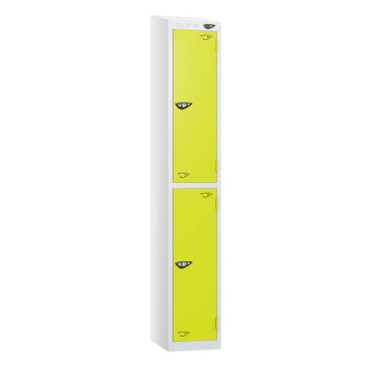 Pure Prime 2 Door Sloping Top Locker H1800xW380xD450mm