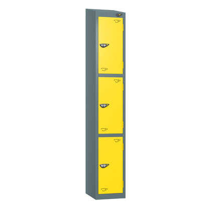 Pure Prime 3 Door Sloping Top Locker H1800xW380xD450mm