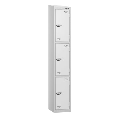 Pure Prime 3 Door Sloping Top Locker H1800xW300xD450mm