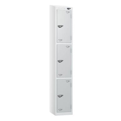 Pure Prime 3 Door Sloping Top Locker H1800xW380xD450mm