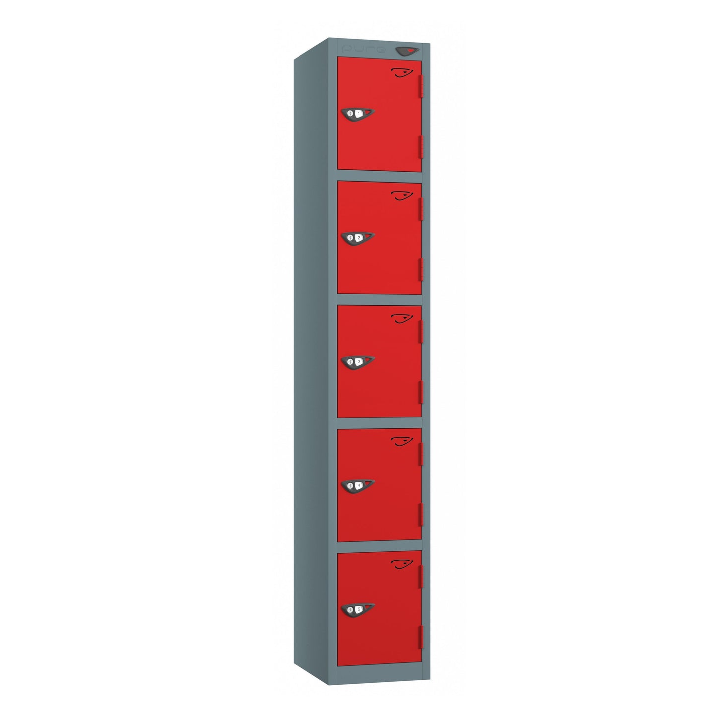 Pure Prime 5 Door Locker H1800xW380xD450mm