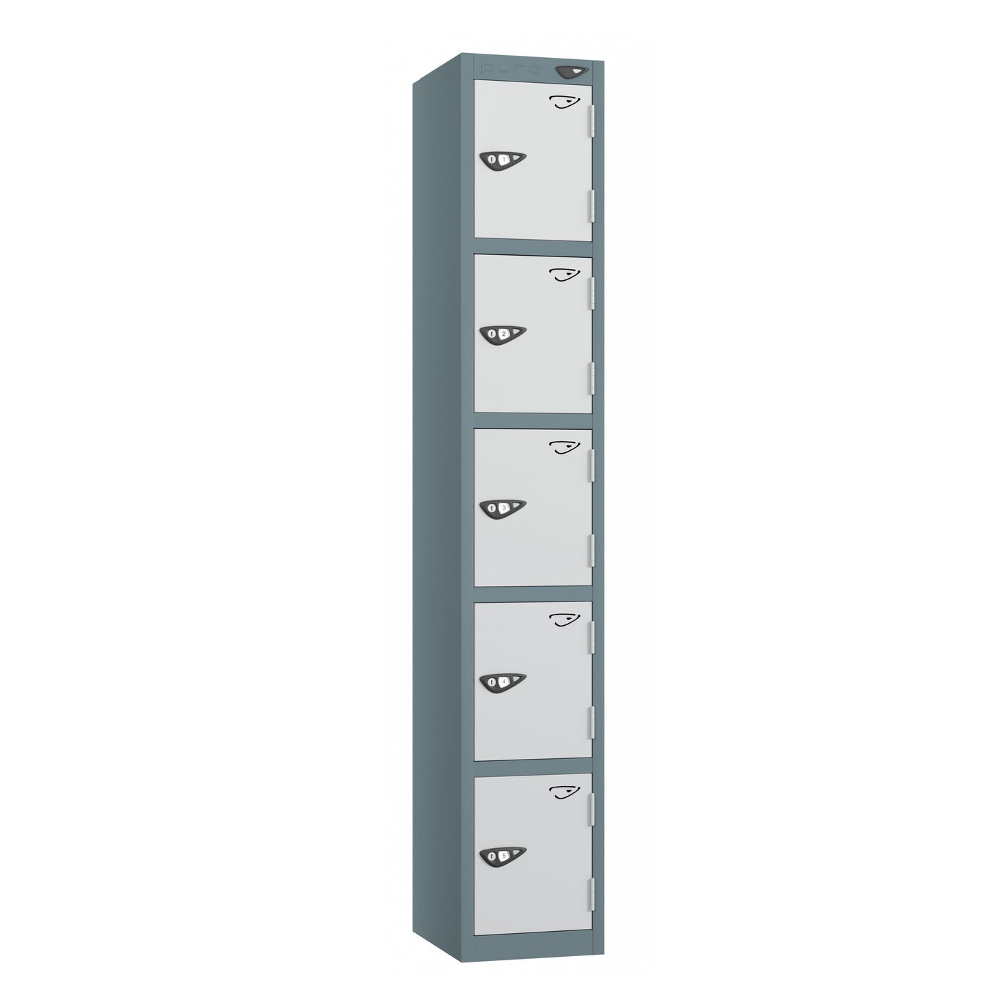 Pure Prime 5 Door Locker H1800xW380xD450mm