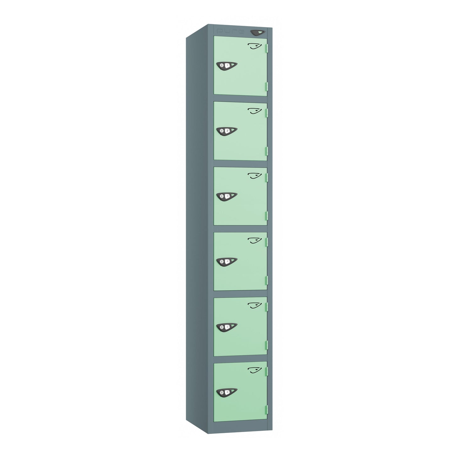 Pure Prime 6 Door Locker H1800xW450xD450mm