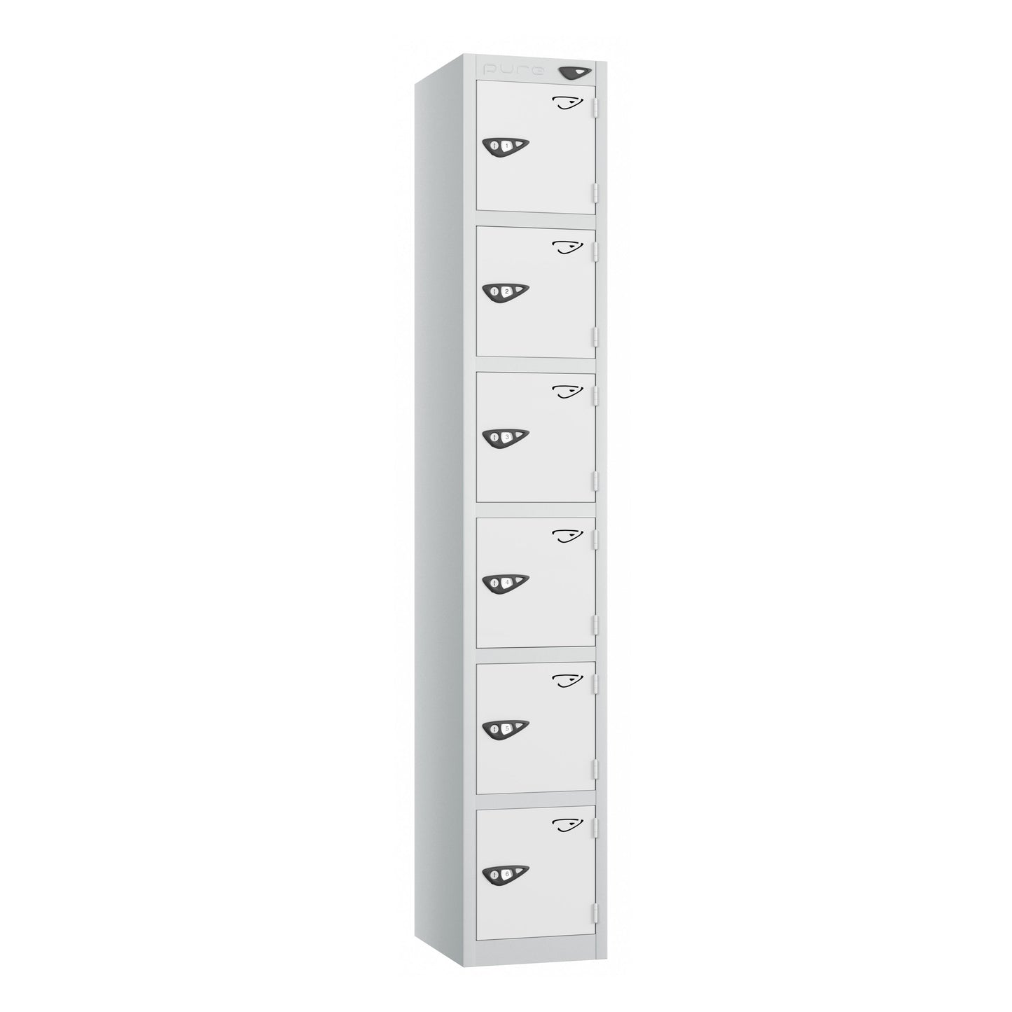 Pure Prime 6 Door Locker H1800xW450xD450mm