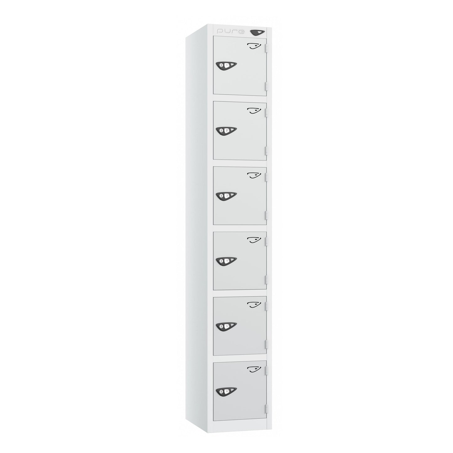 Pure Prime 6 Door Locker H1800xW450xD450mm