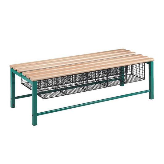 Single Bench With Dbltier Basket Price Per Metre