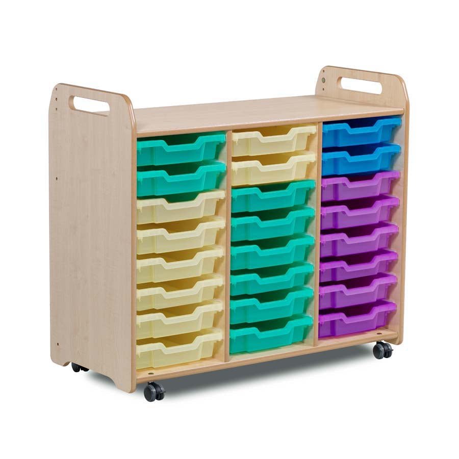 Millhouse Tray Storage Unit 24 Shallow Trays