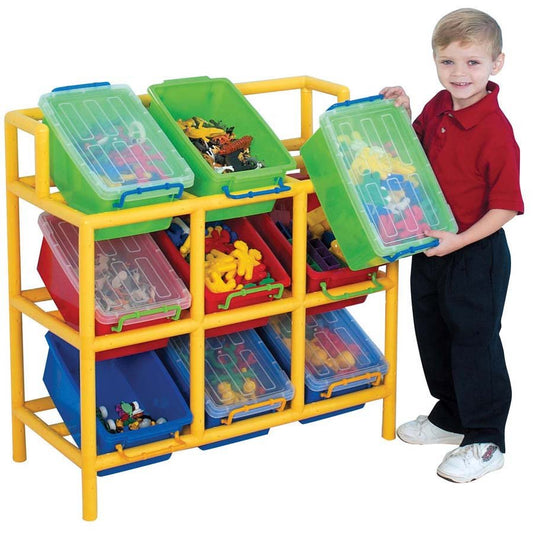 Tidy Tots Cubby & Bin 9 Tilt Bin Storage Unit