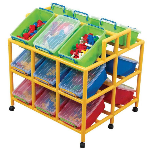 Tidy Tots Cubby & Bin 18 Bin Mobile Storage Unit