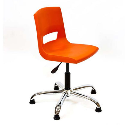 Postura Classroom IT Swivel Chair Chrome