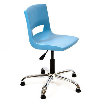 Postura Classroom IT Swivel Chair Chrome